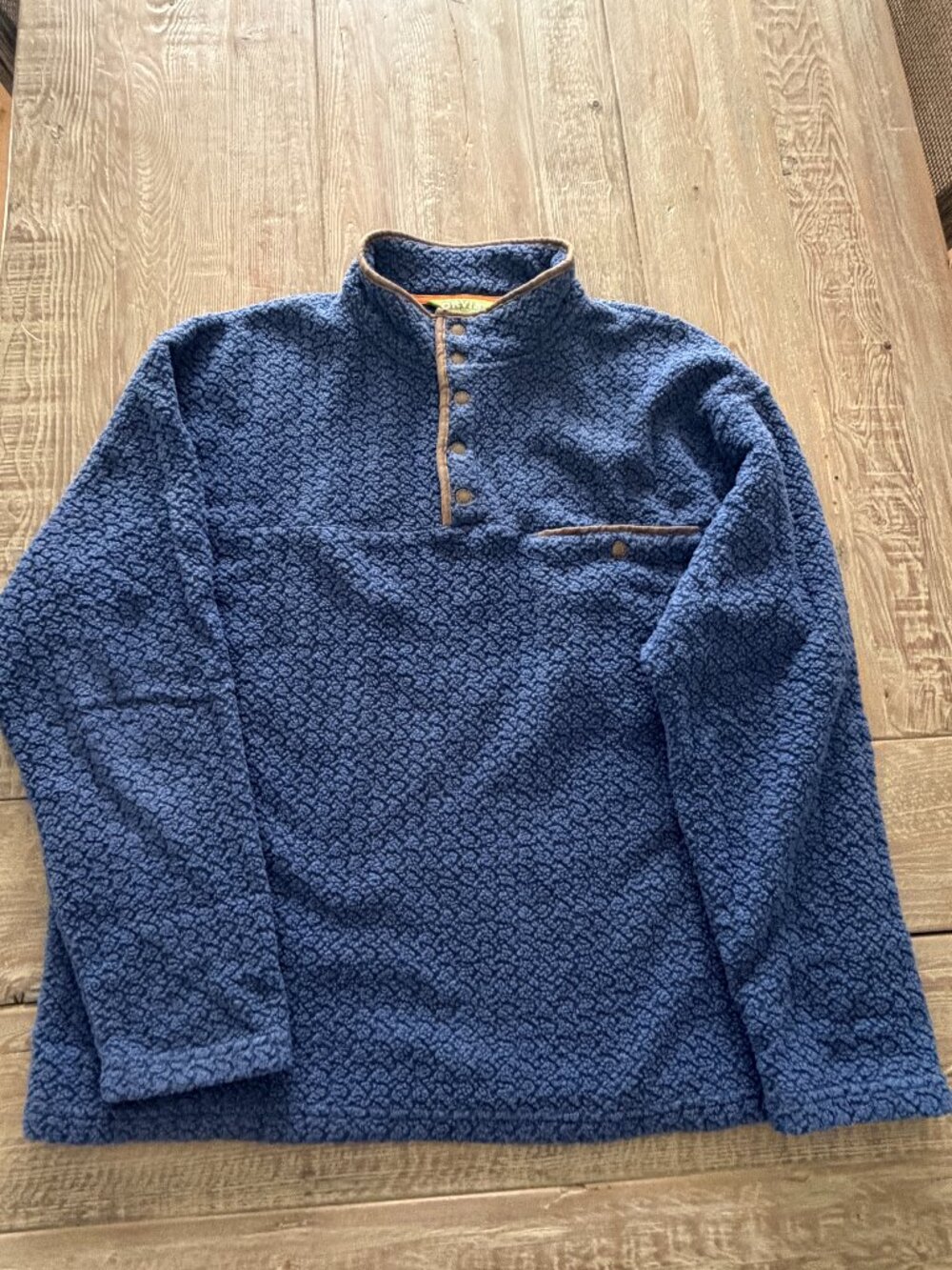 Orvis Trout Bum Quilted Sweatshirt/Pullover Fleece (XL)